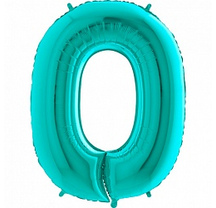 Цифра Бирюза 0