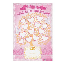 Плакат для пожеланий Дерево